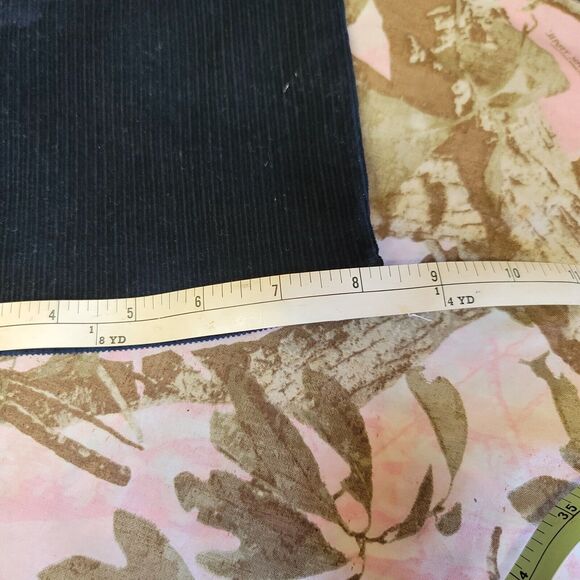 Frame Deep Dive Blue Corduroy Le Crop Mini Boot Womens Size 25 - Picture 12 of 13